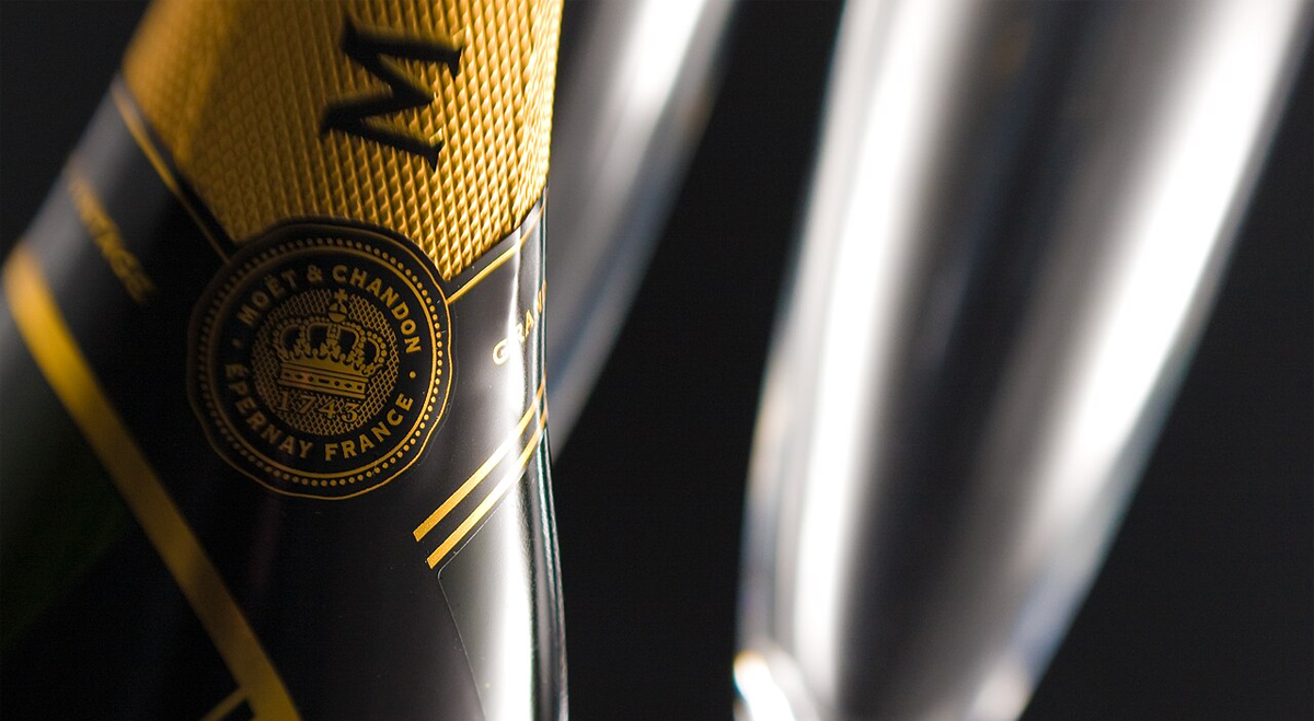 Moet & Chandon champagne bottle