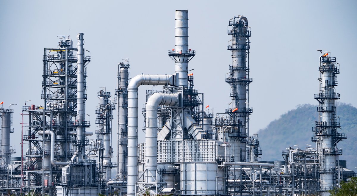 Oil refinery