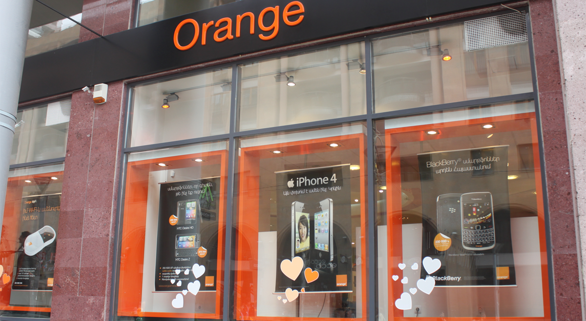 Orange shop